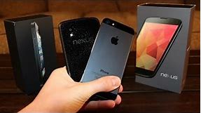 LG Nexus 4 vs Apple iPhone 5: in-depth Review