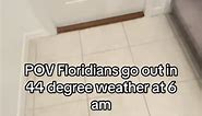 Cold asf for florida#fyp #fypシ #funn #meme #florida | florida cold