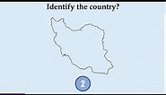Country Outline Quiz - Guess the COUNTRY by its border