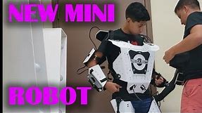 HOW WE BUILD OUR NEW MINI LED ROBOT COSTUME SUIT RGV DJ