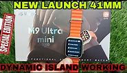 m9 ultra mini smartwatch, trending smart watch, m9 ultra mini, ultra smart watch,m9 ultra mini 41mm