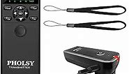 PHOLSY for Sony Cameras Shutter Timer Remote Control S8 Shutter Release Compatible with Sony a7R IV III II, a7III a9 a7IV a7R a7S a7S-II a7S-III a6600 a6500 a6400 a6300 a6000 a1 a6600M a58 a68 etc.