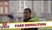 Fake Demolition Hammer Prank!
