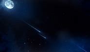 Beautiful Meteor Night Sky Background Video Template, Download And Customize - Lovepik