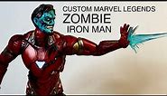 Iron Man zombie, custom Marvel Legends