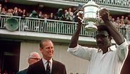 West Indies win the 1975 Cricket World Cup