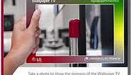 LG OLED WALLPAPER TV Slim Challenge