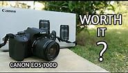 Canon EOS 700D : Unboxing & Review With Samples