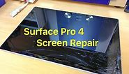 Surface Pro 4 Screen Replacement, Start to Finish