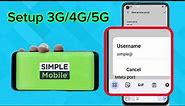 simple Mobile 3G/4G/5G APN settings | simple mobile internet data setting