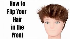 How to Flip your Hair Up in the Front - TheSalonGuy