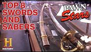 Pawn Stars: TOP 8 SWORDS OF ALL TIME (Rare Blades and Expensive Sabers) | History