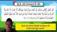 PAI Kelas 5 - Bacaan Surat Ali Imran ayat 64 (Kurikulum Merdeka)
