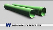 SDR-35 Gravity Sewer Pipe - WaterworksTraining.com