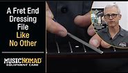 Fix Guitar Fret Sprout and Sharp Fret Ends with MusicNomad's Diamond Coated Fret End Dressing File