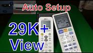 How to Auto Setup Chunghop 1000 in 1 Universal AC Remote