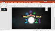 PowerPoint Training |How to Make Happy New Year 2021 Slideshow Animation in PowerPoint