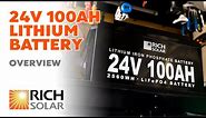 24V 100Ah Lithium Battery: Enhanced Safety and Reliability