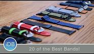 The Ultimate Apple Watch Band Roundup - 20 Bands from Nomad, Apple, Grovemade, & More
