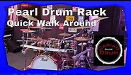 A quick walkthrough of the Pearl drum Rack System 2022