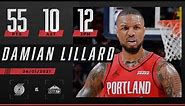 Damian Lillard sets a NEW NBA RECORD for playoff 3s in epic 2OT loss | 2021 NBA Highlights
