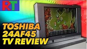 The Most Dangerous CRT in Retro 📺 Toshiba 24AF45 Deep Dive