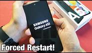 Galaxy A51: How to Force a Restart (Forced Restart)