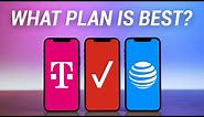 T-Mobile vs Verizon vs AT&T Unlimited Plan Comparison!