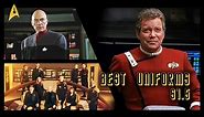 Naming the Absolute Best Starfleet Uniforms from Star Trek