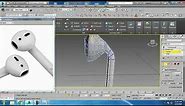 Tutorial on Modeling Airpods in 3dsmax. ( For Beginners)