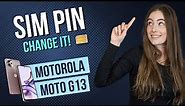 Motorola moto g13 - How to Change SIM PIN • 📱 • 🔢 • 🔐 • Tutorial