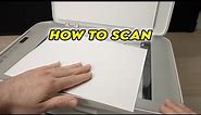 How to Scan Using the HP Deskjet 2700e, 2752e, 2710e Printer