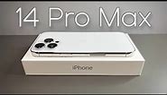 iPhone 14 Pro Max White/Silver - Unboxing & First Impressions!