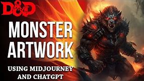 How to craft D&D Art using ChatGPT and Midjourney