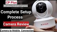 CP Plus Ezykam 360 Degree Wifi Security Camera Setup / Connect with Mobile / Camera Overview
