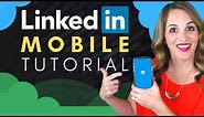 How To Use LinkedIn Mobile - LinkedIn Mobile App Tutorial