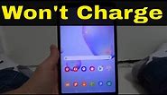 Samsung Galaxy Tab A Won't Charge-How To Fix It