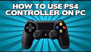 How to Easily Connect a PS4 Controller to PC