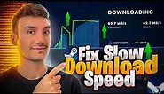 How To Fix Steam Games Slow Download Speed!