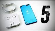 New iPod Touch 5th Generation Unboxing (iPod Touch 5G Unboxing 2012)