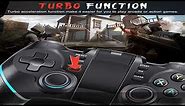 Vbepos Mobile Gaming Controller, Upgrade Bluetooth & 2.4G Wireless Controller Game Joystick for iPh