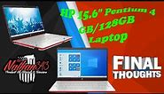 HP 15.6" Pentium 4GB/128GB Laptop (Final review)