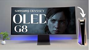 It's Worth it! Samsung Odyssey OLED G8 Unboxing and Review! | G85SB Curved Gaming Monitor 175 Hz