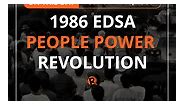 On This Day: Feb 25, 1986 - EDSA People Power Revolution
