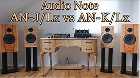 Audio Note AN-J/Lx vs AN-K/Lx speakers. Audio Note Cobra amplifier. Burmester 939 CDP. #audionote