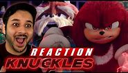 KNUCKLES SERIES TRAILER REACTION!