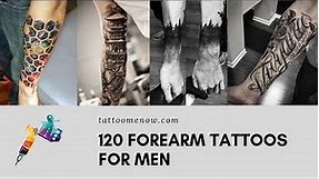 120 Forearm Tattoos for Men (2019)