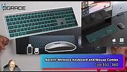 Backlit Wireless Keyboard and Mouse Combo