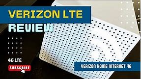 Verizon LTE Home Internet Review