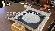 Replacing grille cloth on a Fender... - Corwin Guitar Co.